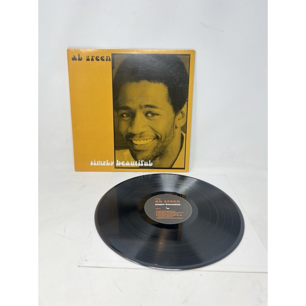 Al Green Simply Beautiful 180g Vinyl‎ LP 2001 Rare —Scratch See Pics
